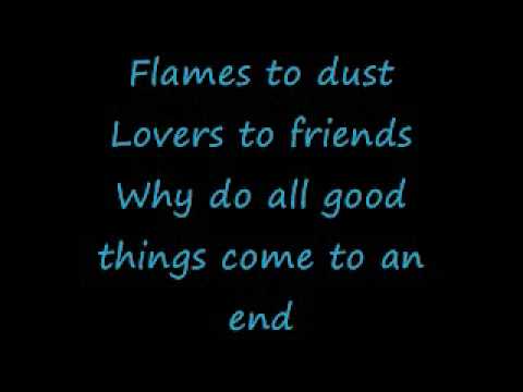 Nelly Furtado- All Good Things Come To An End with lyrics on screen