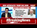 Trump Softens Tone on India, Calls Modi Friend, Modi Highlights Strong Partnership  - 02:06 min - News - Video