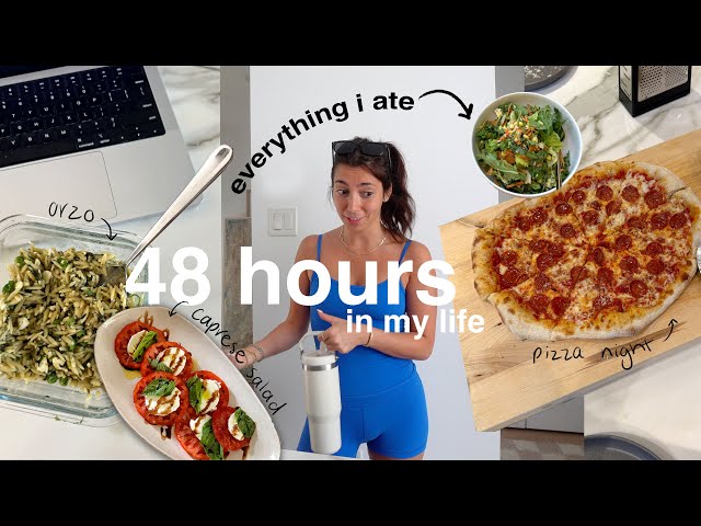 48 hour vlog: decor shopping, home refresh & everything I ate