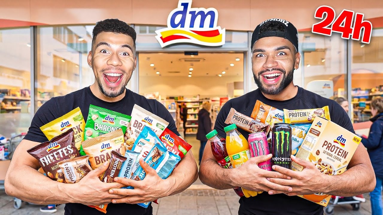 24 STUNDEN NUR VON DM ESSEN ÜBERLEBEN