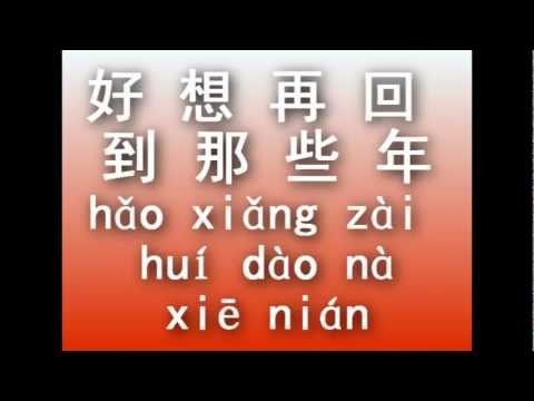 那些年/na xie nian-胡夏(with lyrics and han yu pin yin) 那些年我们一起追的女孩