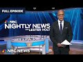 Nightly News Full Broadcast - March 13