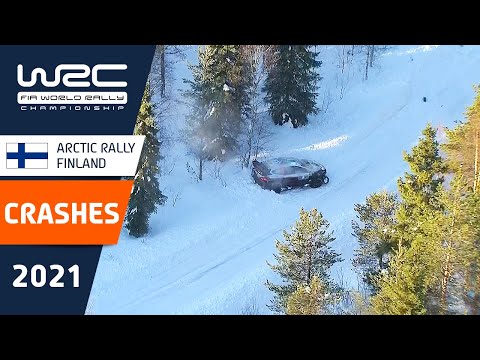 CRASH compilation - WRC Arctic Rally Finland 2021 Powered by CapitalBox