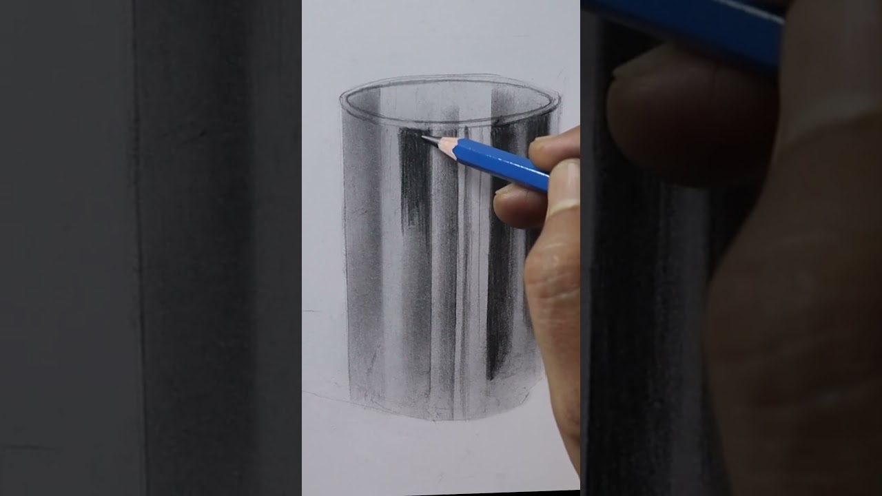 Draw Realistic like a Pro in Just a Few Steps! #shortsfeed #shorts #drawingtutorial #draw #learning
