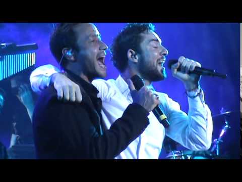 David Bisbal y Luciano Pereyra 08/12/14
