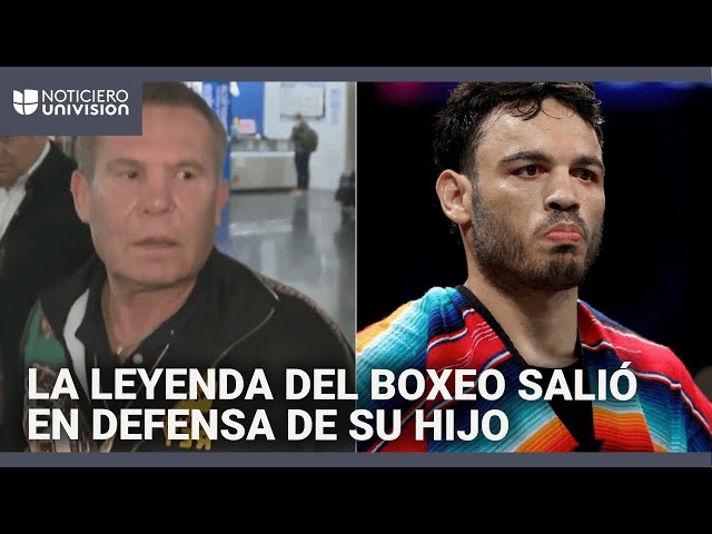 Julio César Chávez reacciona públicamente tras detención de su hijo Chávez Jr. por parte de ICE