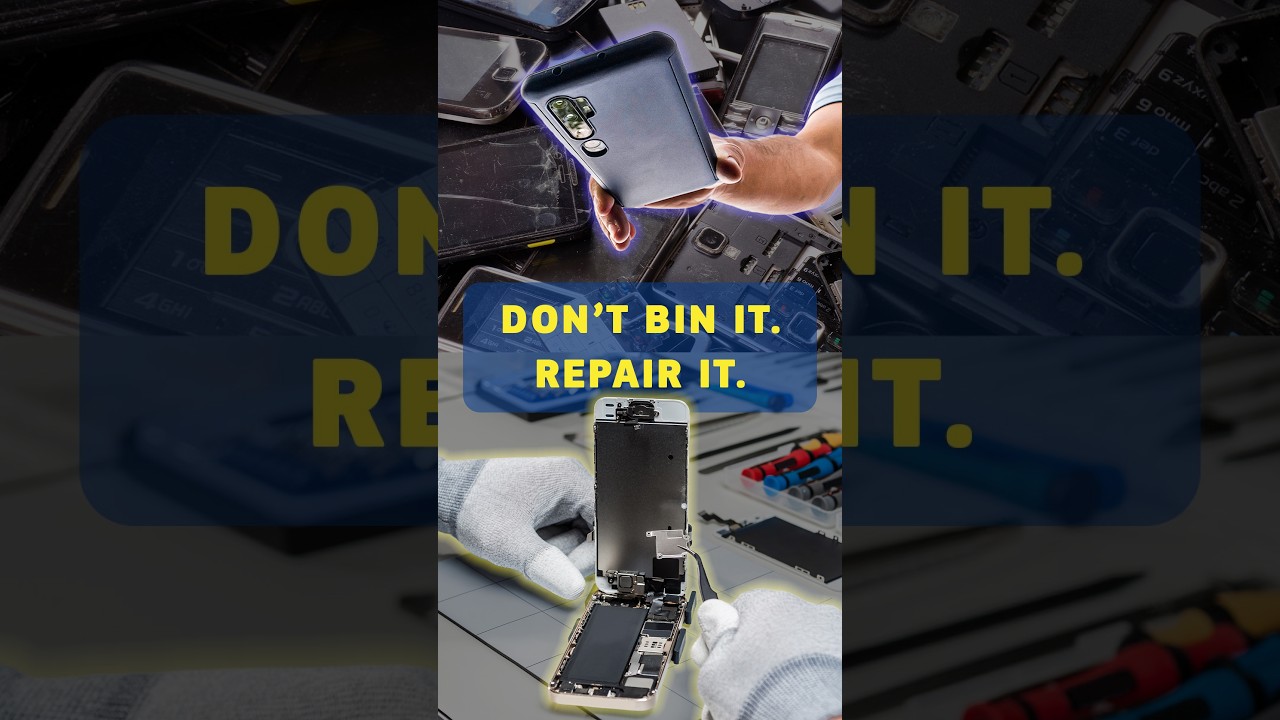 POV: you give broken electronics a second life 🔧 #InternationalEWasteDay