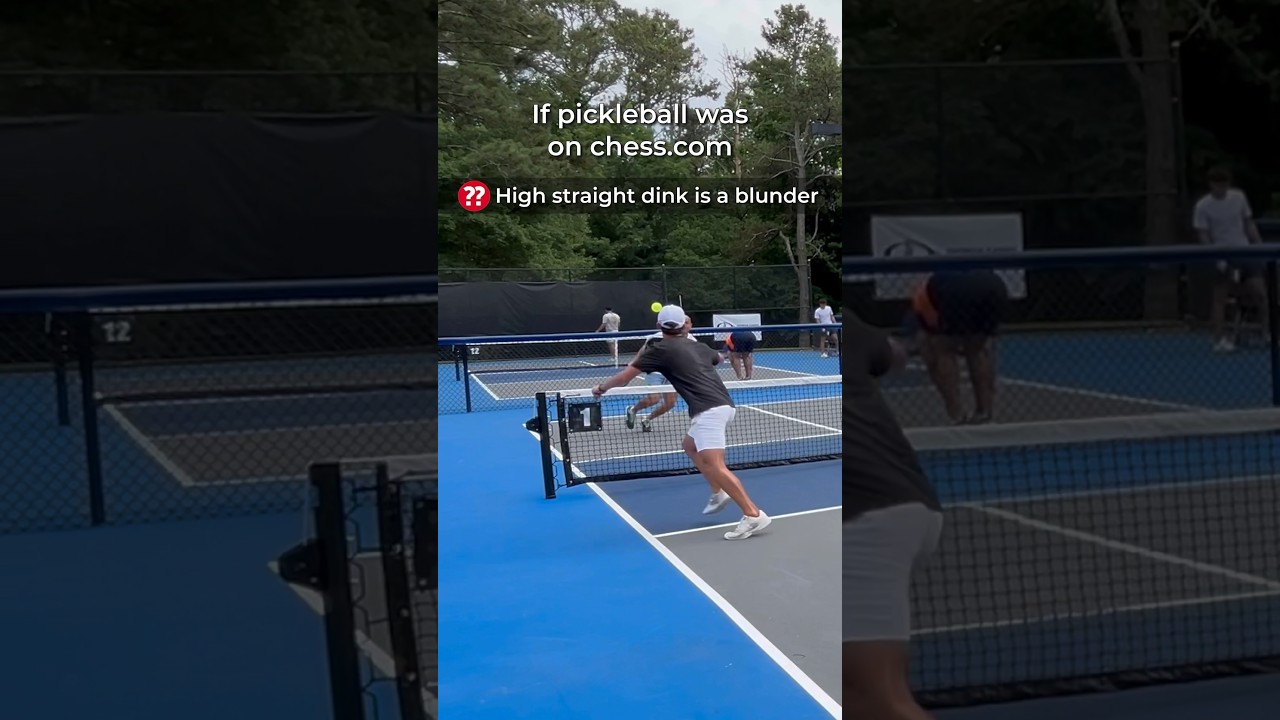 If pickleball had blunders