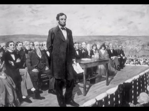 Lincoln's Gettysburg Address - YouTube