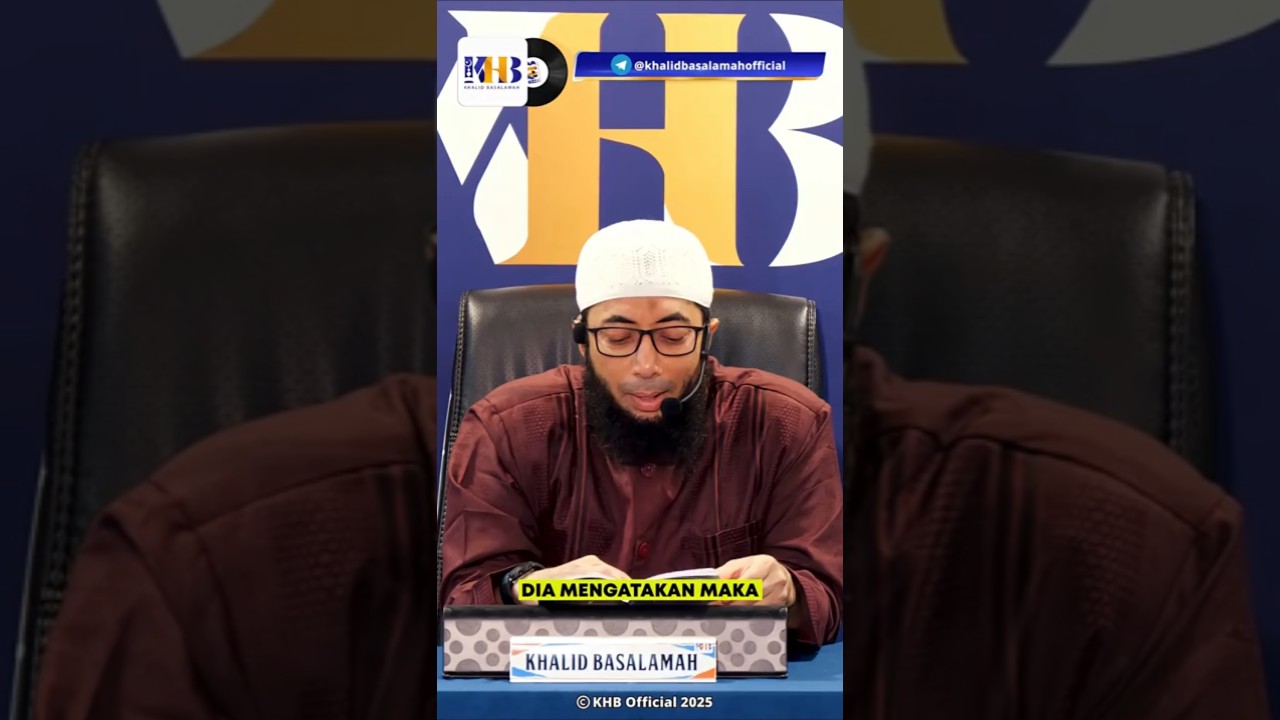 WASIAT LUQMAN KEPADA PUTRANYA - KHALID BASALAMAH