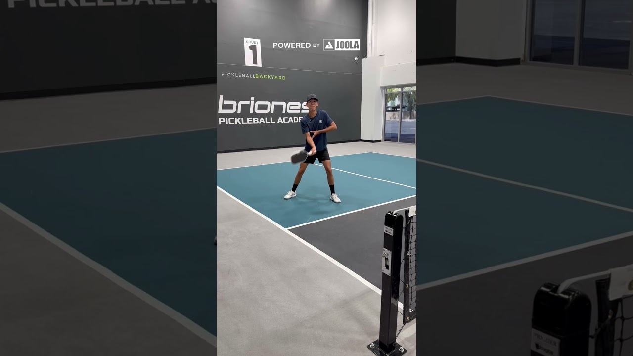 Forehand Speed Ups Off The Bounce Broken Down. Briones Pickleball Academy Open. BrionesAcademy.com