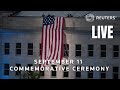 LIVE: Pentagon ceremony commemorates September 11 attacks