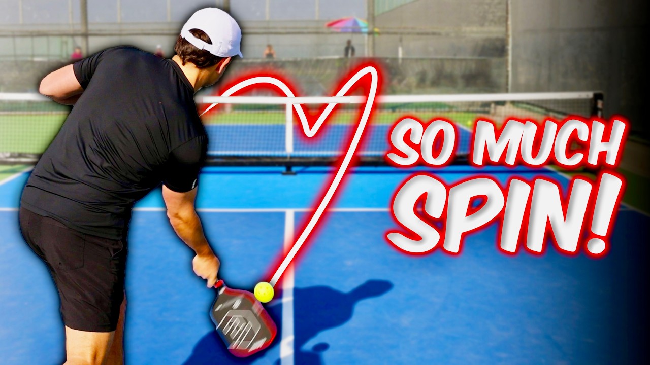 The NEW Spin Serve In Pickleball | Banana Serve (LEGAL)