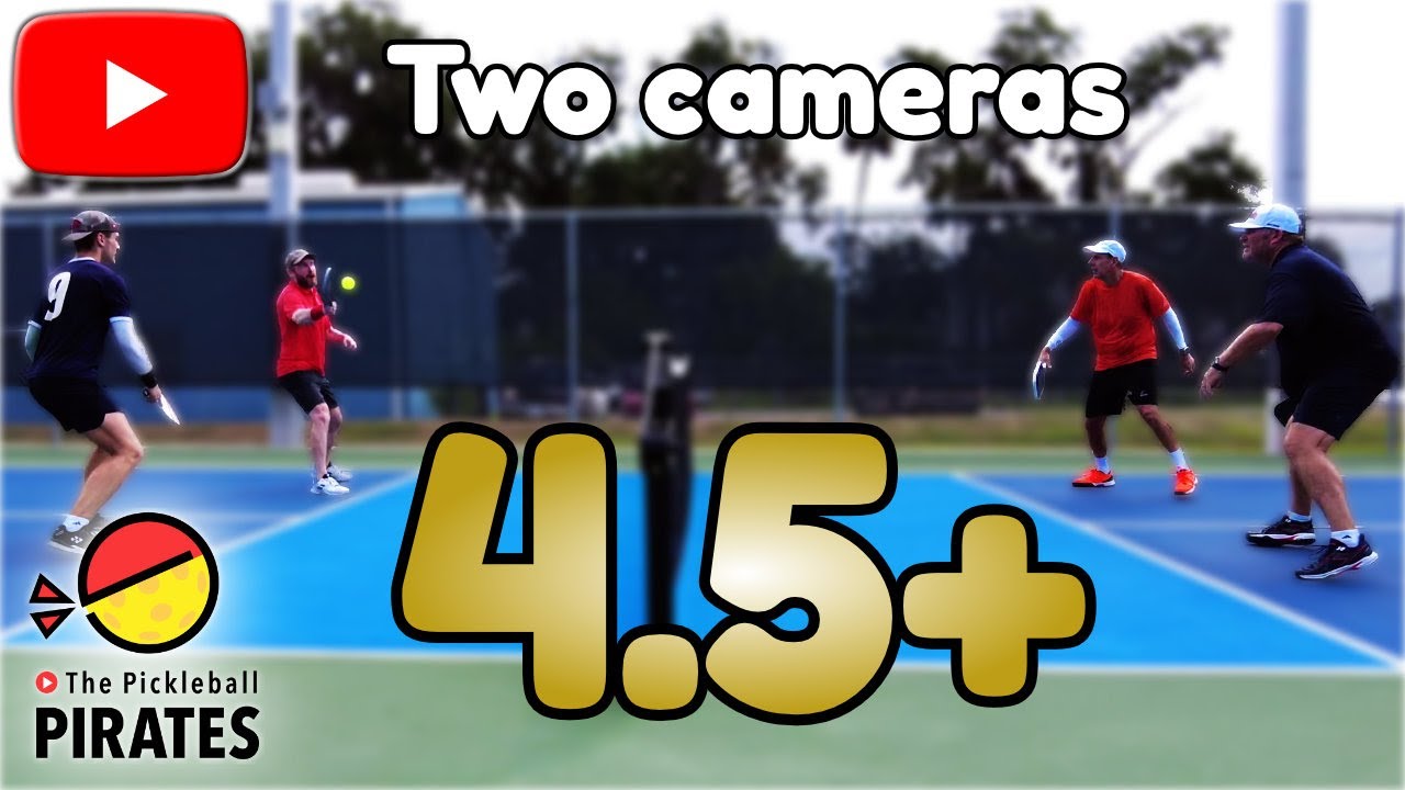 What 4.5+ Pickleball with a Kitchen Camera Looks like