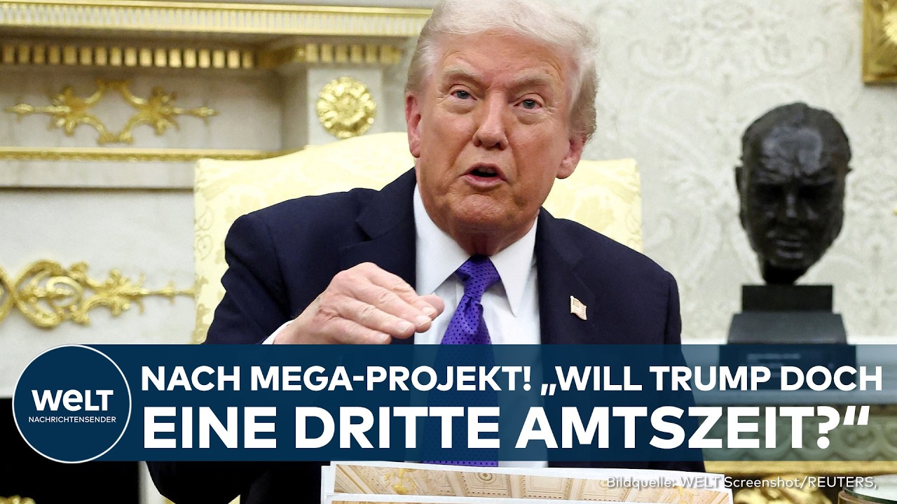 DONALD TRUMP: Kritiker beäugen Trumps Mega-Projekte! "Will er doch eine dritte Amtszeit?"