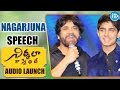 Nagarjuna's Speech @ Nirmala Convent audio launch - Nagarjuna, Roshan , Shriya Sharma