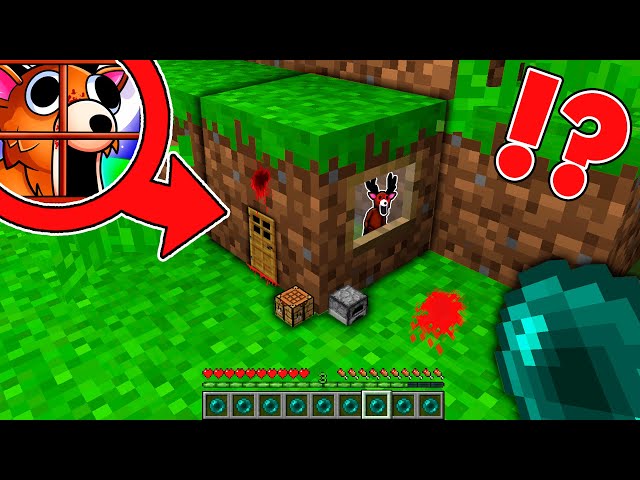 ¡Encontramos la MINI CASA del MONSTRUO de 99 NOCHES en el BOSQUE en Minecraft!