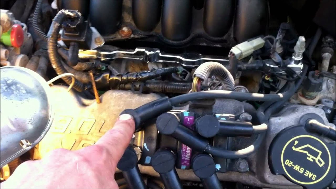 How to do a tuneup on a 2001 ford taurus #7