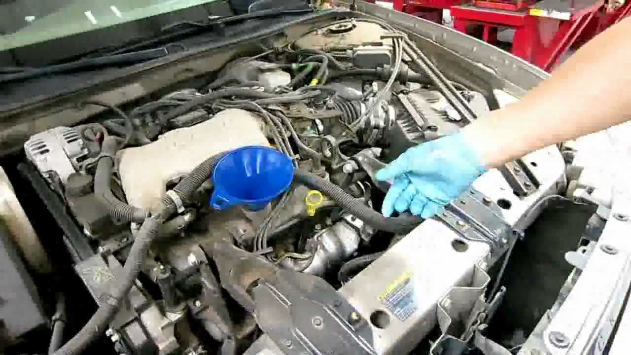 Howto DIY 2004 Buick Century Oil Change replace filter ... 01 buick lesabre ecm wiring diagram 