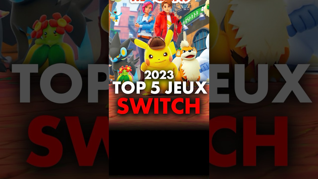 Les 5 plus gros jeux SWITCH à venir en 2023 💥 Gamerslive.FR