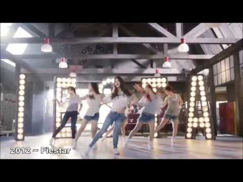 Debut Girls Group Kpop 1996~2013 HD 720P