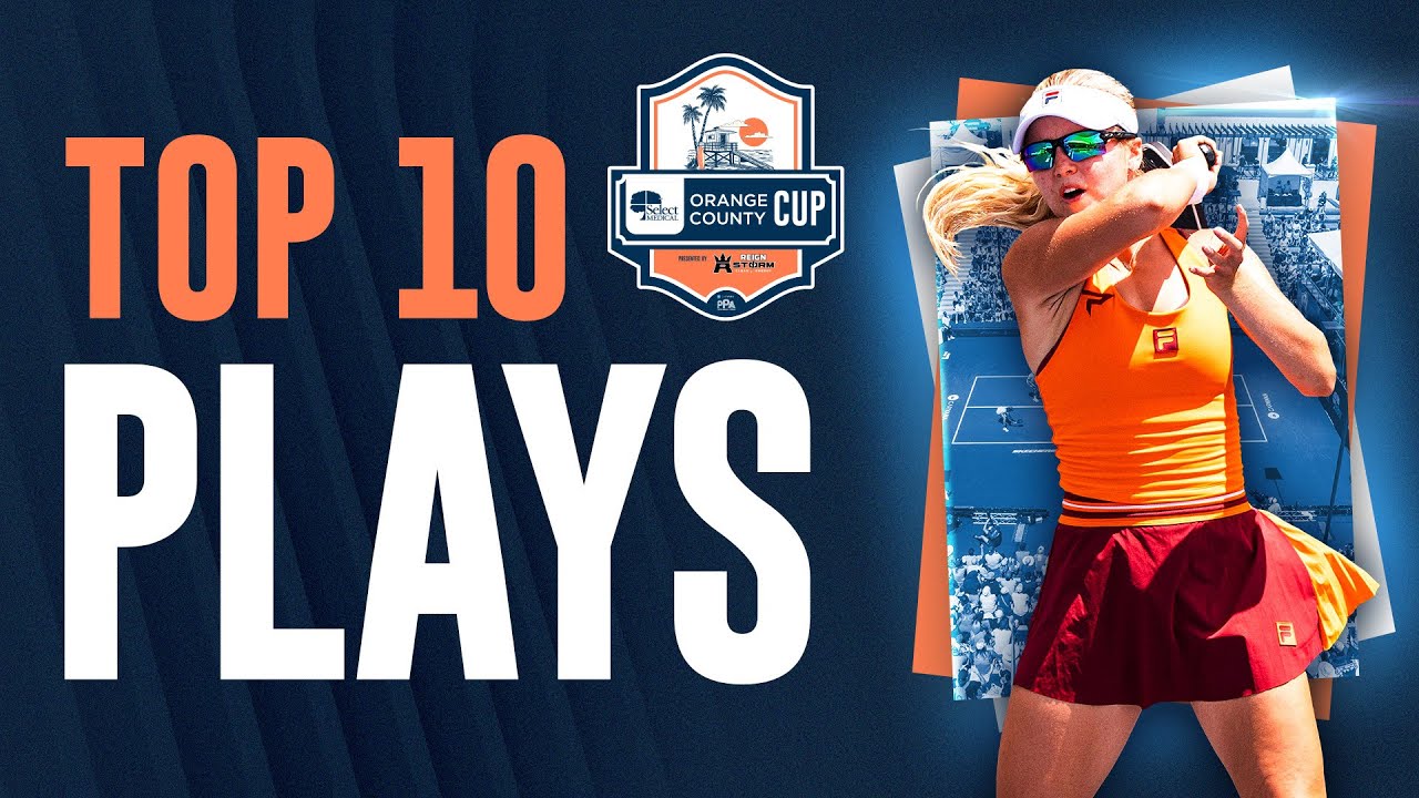 Top 10 Pickleball Plays that SHOCKED fans at the Select Medical Orange County Cup