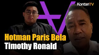 Hotman Paris Pasang Badan Bela Timothy Ronald: Tidak Ada Penipuan!