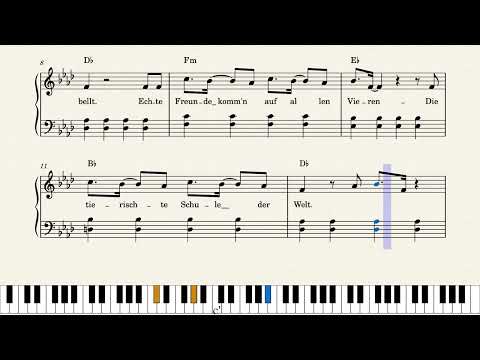 Die Schule der magischen Tiere Titelsong / Piano Tutorial / Easy