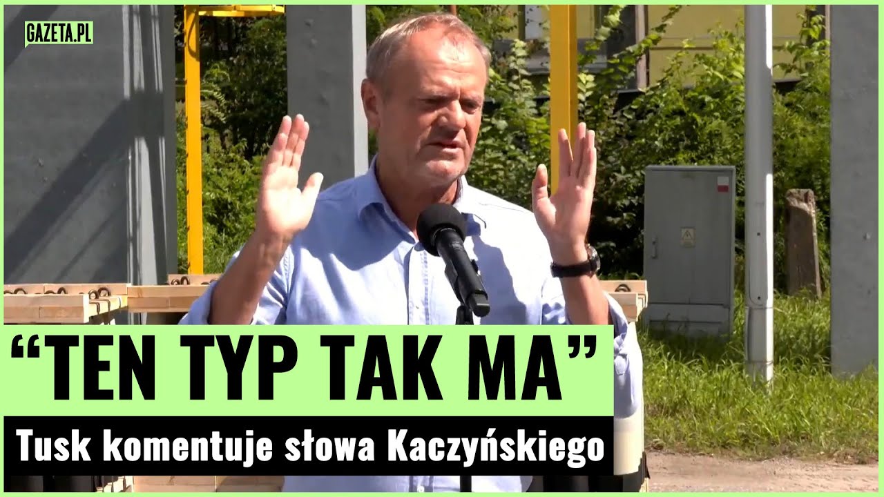 Tusk komentuje skandaliczne słowa Kaczyńskiego. "Jakie trzeba mieć śmieci w głowie" | Gazeta.pl
