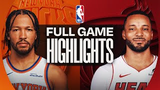 KNICKS at HEAT | FULL GAME HIGHLIGHTS | October 26, 2025
