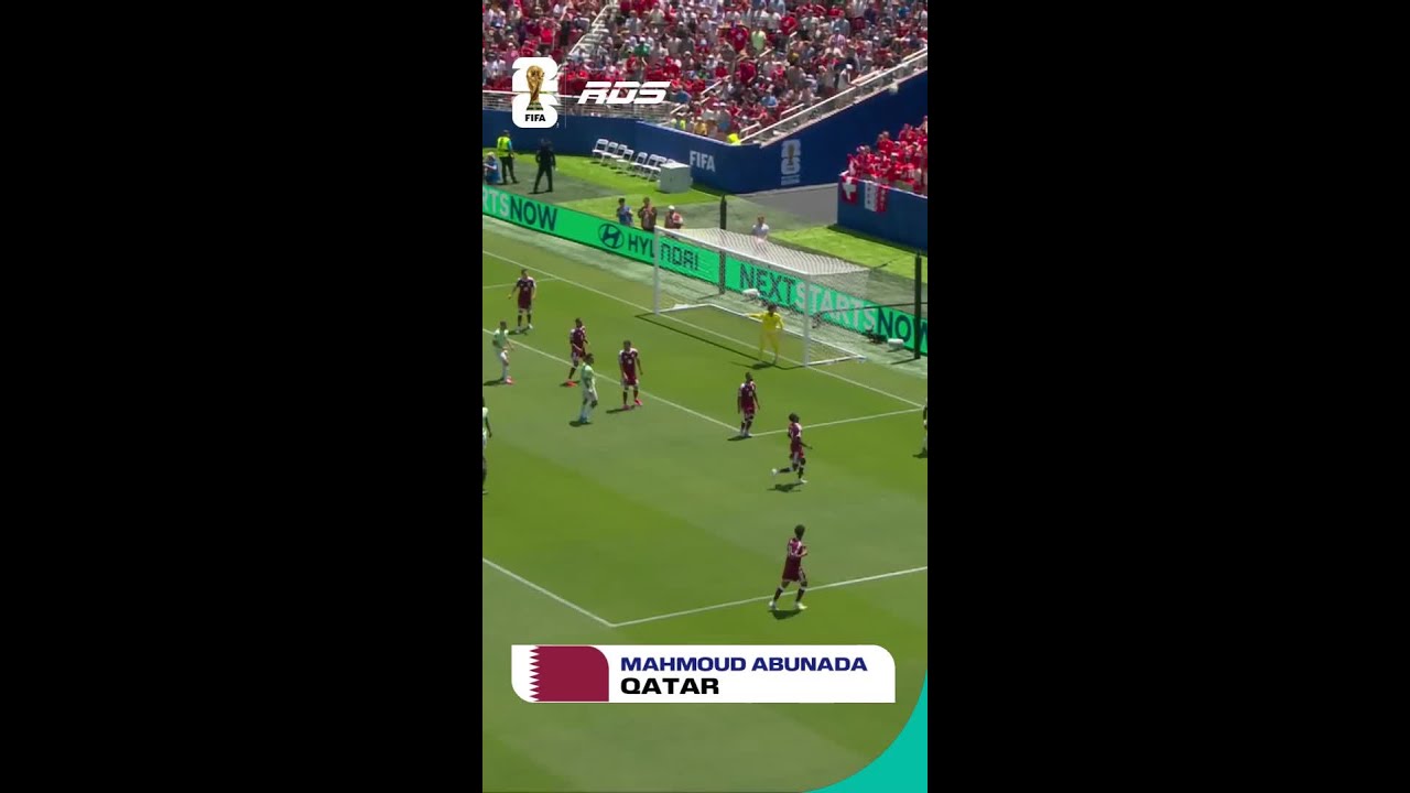 Mahmud Abunada se dresse devant la cage du Qatar!