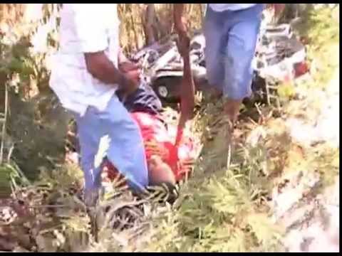 Motorista sufre deslizamiento en carretera Mao-Pueblo Nuevo