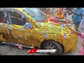 Ganesh Procession With Currency Notes Car | Ganesh Shobha Yatra|  V6 News  - 03:10 min - News - Video