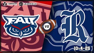 Game Day Radio Booth » @RiceFootball vs FAU