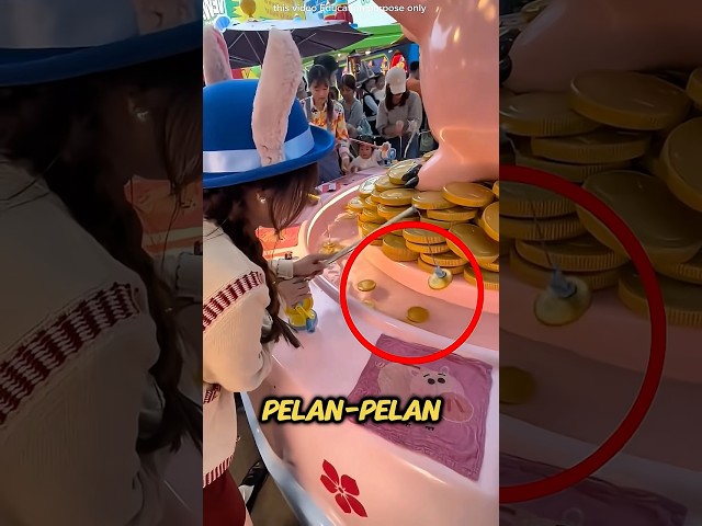 Trik Rahasia Cewek Ini di Game Coin Fishing #shortvideo