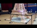 Eiffel Tower model made from matchsticks will enter the record books  - 01:29 min - News - Video