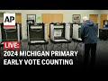 Michigan primary LIVE: Early vote counting begins as Biden, Trump march toward their nominations