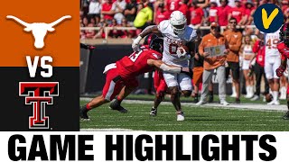 #22 Texas vs Texas Tech | 2022 College Football Highlights