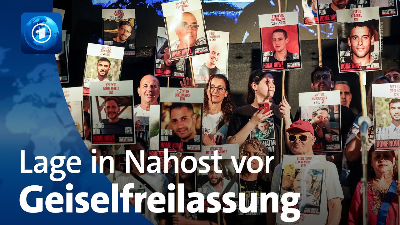 Aktuelle Lage im Gazastreifen und in Israel vor Freilassung der Geiseln