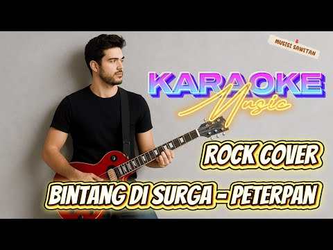 [KARAOKE] Bintang Di Surga - Peterpan | Rock Version Cover By Vortexia