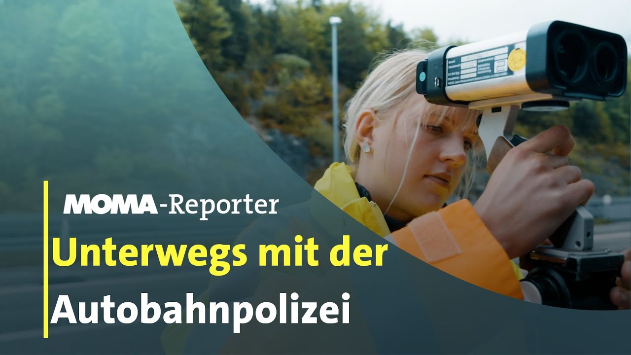 MOMA-Reporter: Unterwegs mit der Autobahnpolizei | ARD Morgenmagazin