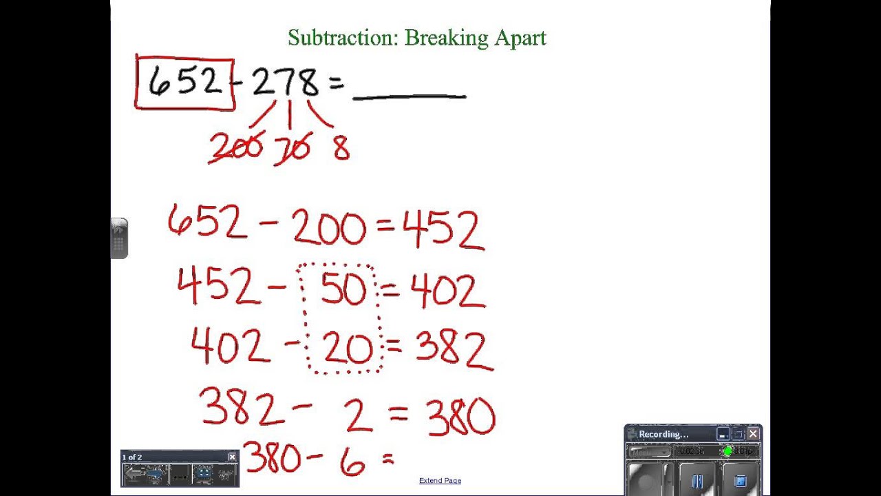 Models & Strategies for Two-Digit Addition & Subtraction