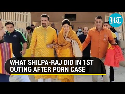 Raj Kundra, Shilpa Shetty’s 1st joint public appearance after p*rn case row