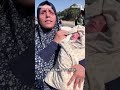 6-hour newborn baby is carried by her grandmother as she flees Gazas north