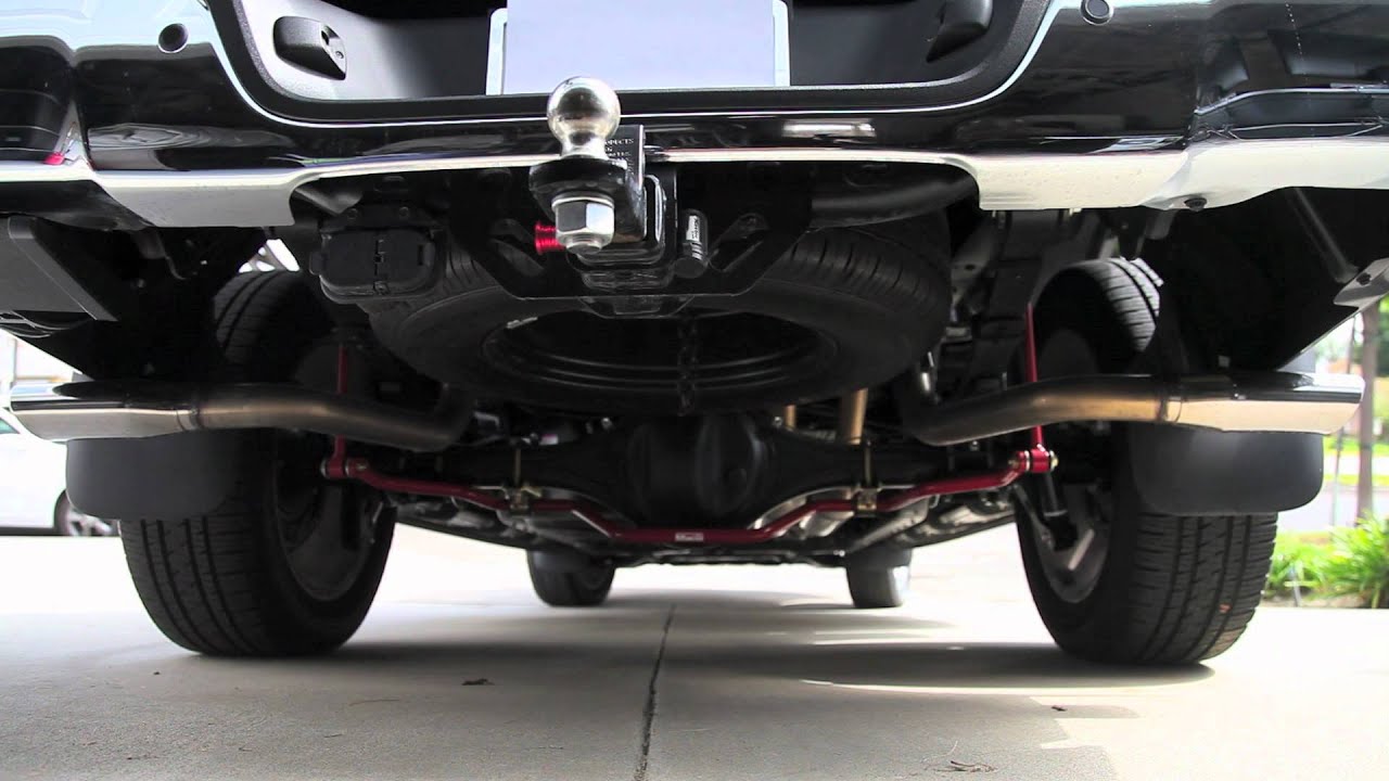 2012 Toyota tundra dual exhaust