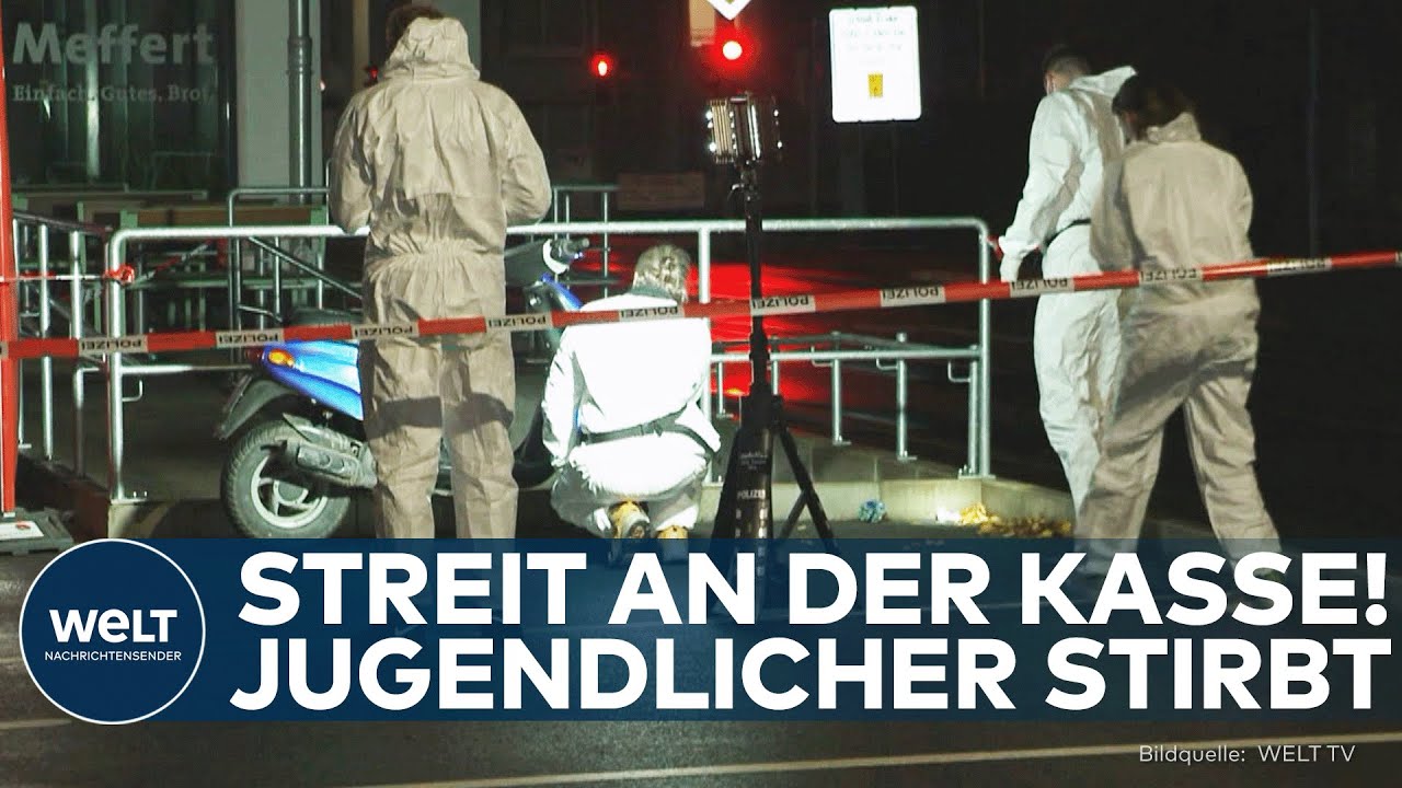 LEMGO IN NRW: Streit im Supermarkt eskaliert! – Jugendlicher bei Messerangriff tödlich verletzt