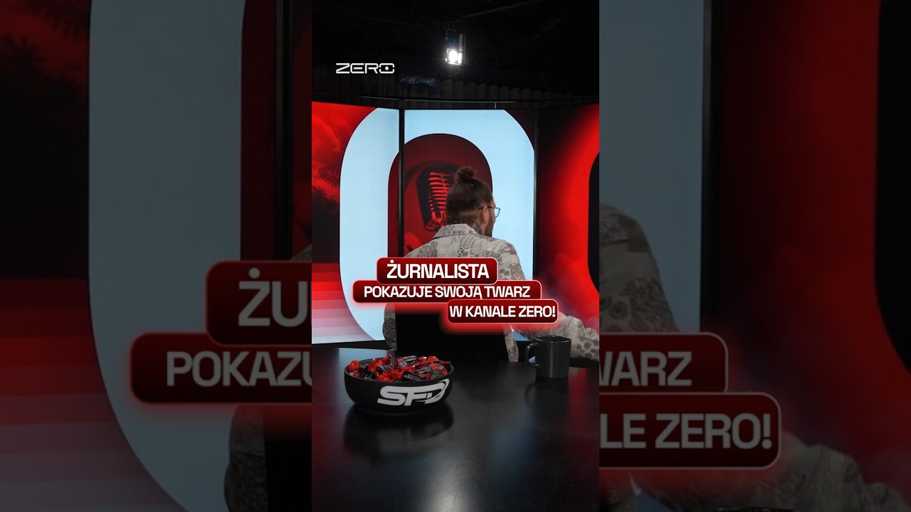 ŻURNALISTA POKAZAŁ TWARZ W KANALE ZERO