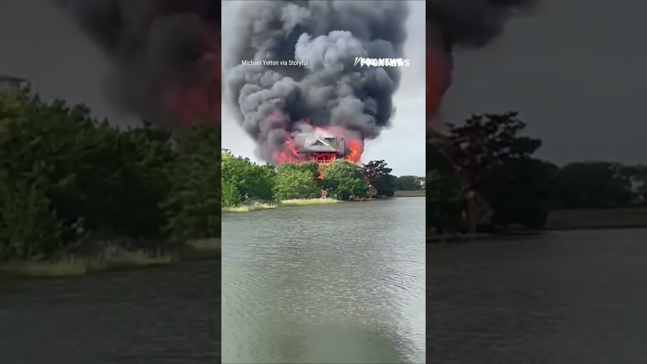 SEE IT: Home of SC judge burns to the ground #shorts #foxnews #us #news