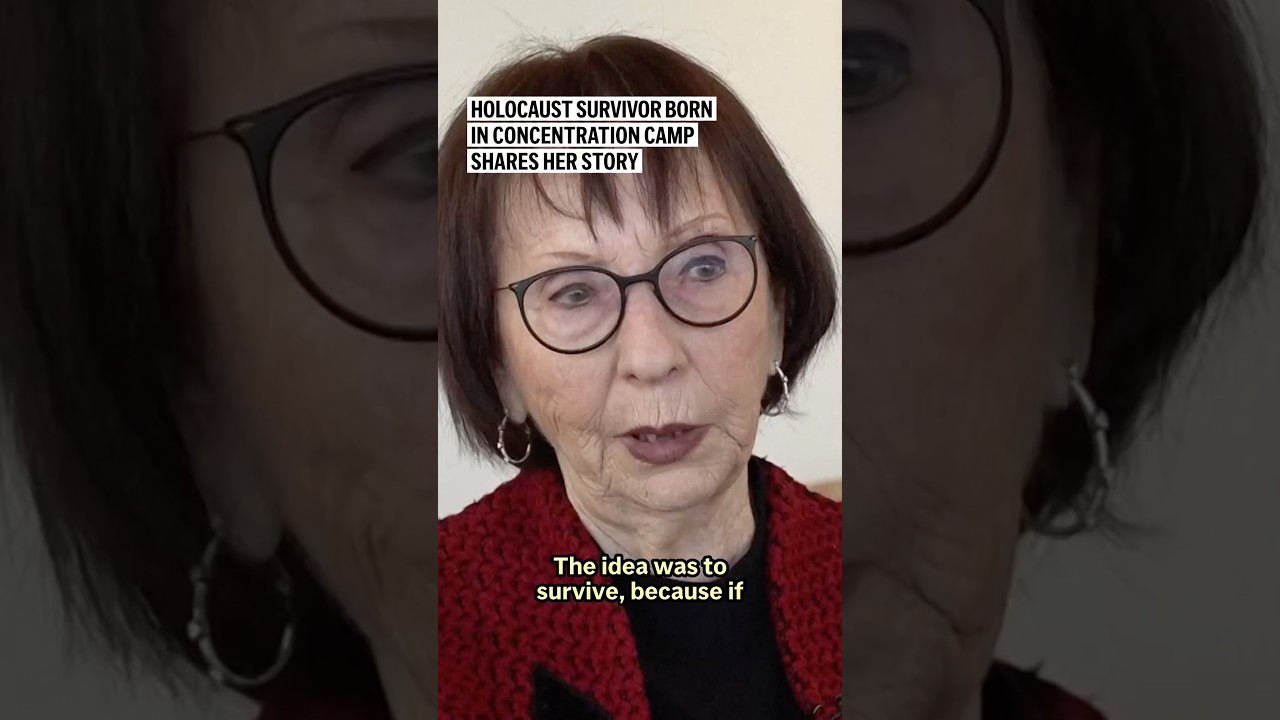Woman born in concentration camp shares story on Holocaust Remembrance Day
