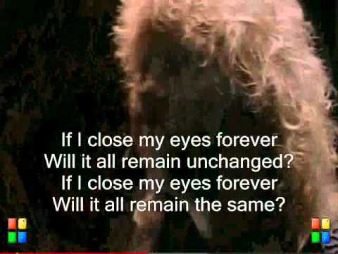 Lita ford ozzy osbourne close my eyes lyrics #10